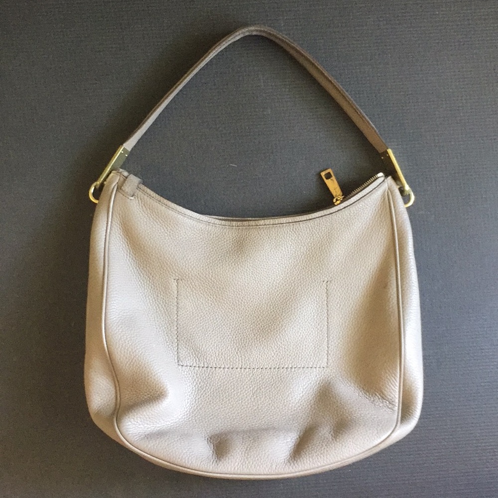 Marc Jacobs grey purse hobo